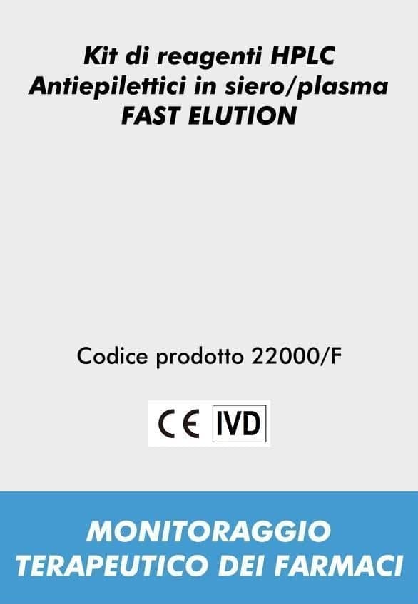 Kit di reagenti HPLC Antiepilettici in siero/plasma FAST ELUTION