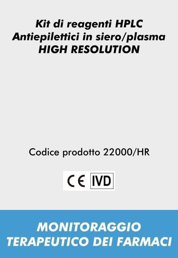 Kit di reagenti HPLC Antiepilettici in siero/plasma HIGH RESOLUTION