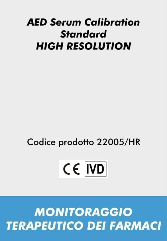 AED Serum Calibration Standard HIGH RESOLUTION