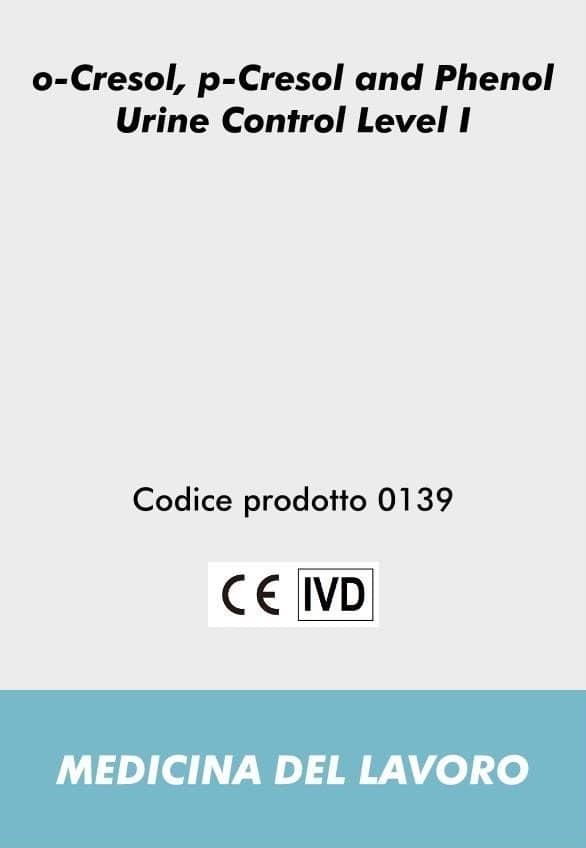 o-Cresol, p-Cresol and Phenol Urine Control Level I