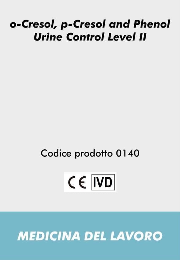 o-Cresol, p-Cresol and Phenol Urine Control Level II