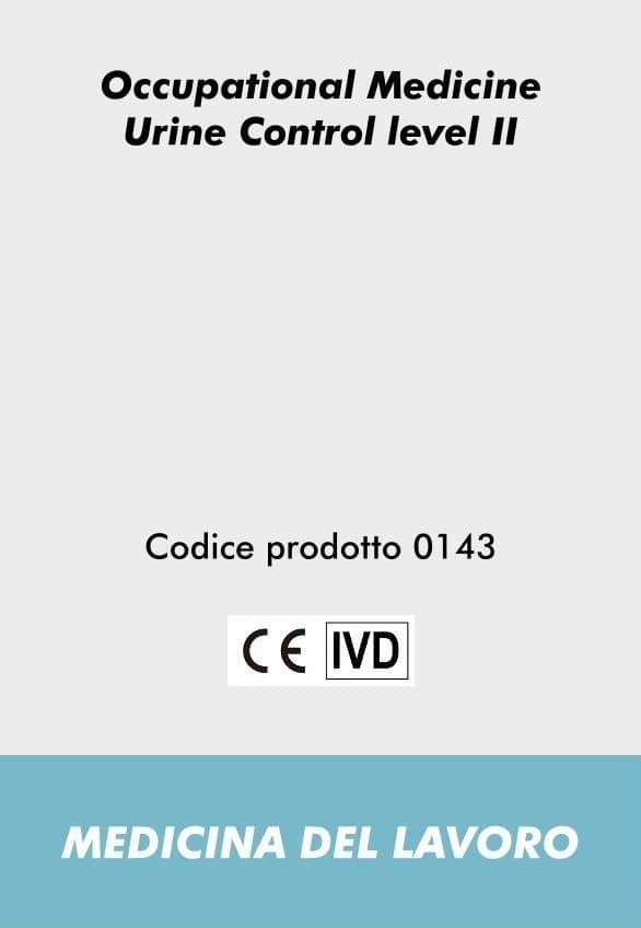 Occupational Medicine Urine Control Level II