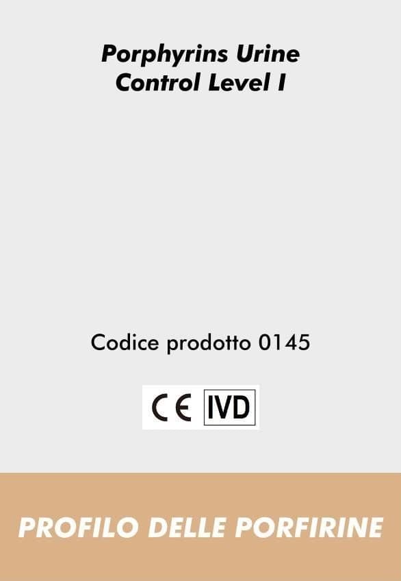 Porphyrins Urine Control, Level I