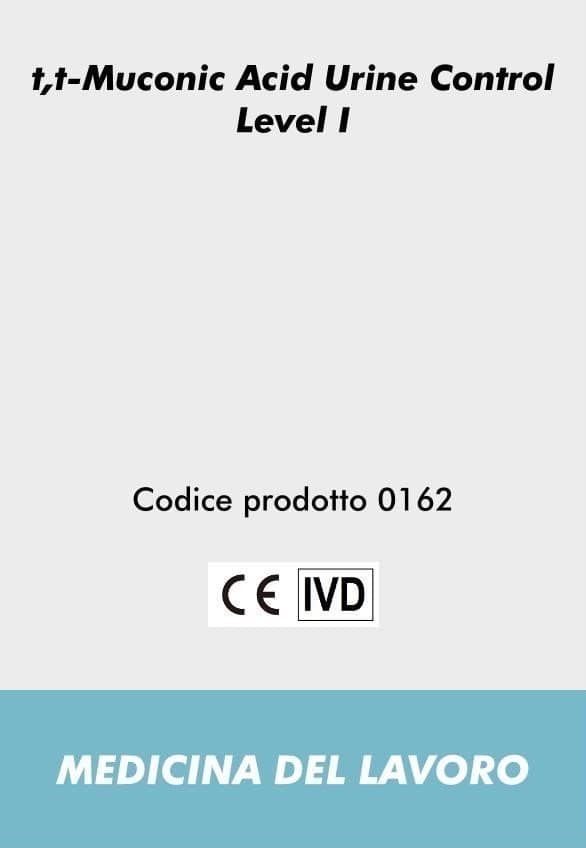 t,t-Muconic Acid Urine Control Level I
