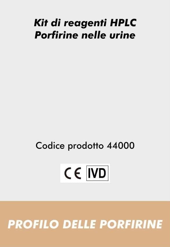 Kit di reagenti HPLC Porfirine nelle urine