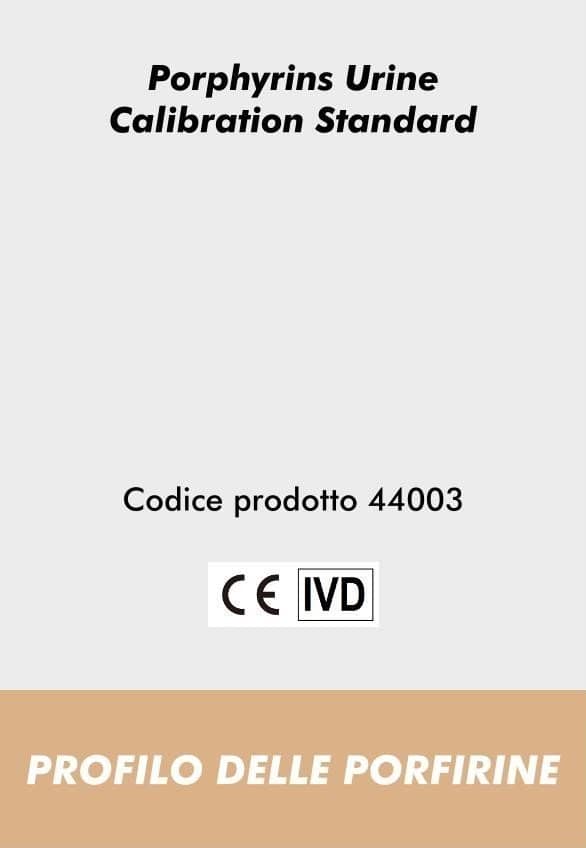 Porphyrins Urine Calibration Standard