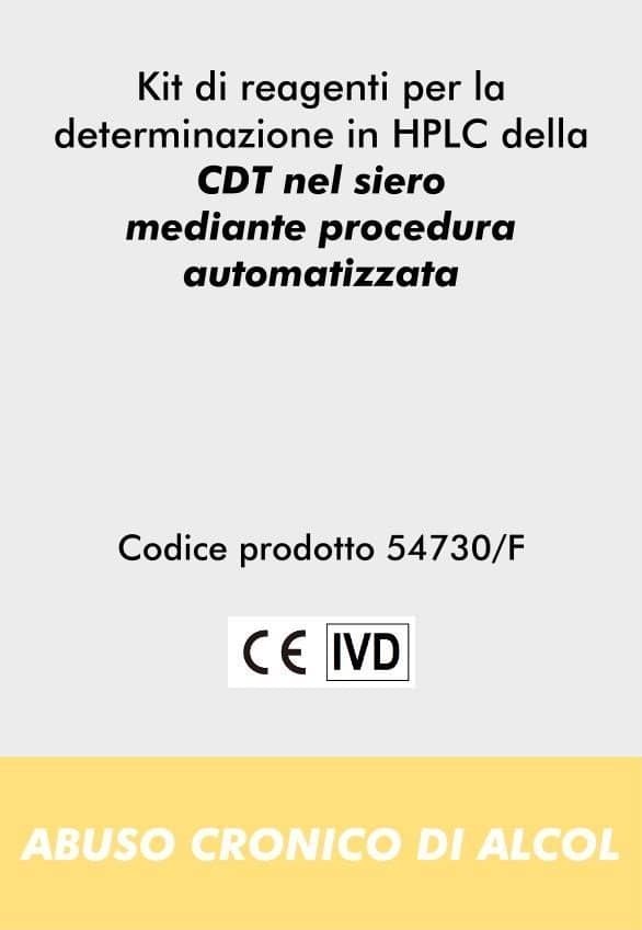 Kit di reagenti HPLC CDT nel siero per procedura automatizzata