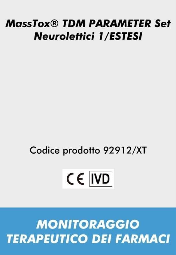 MassTox® TDM PARAMETER Set Neurolettici 1/ESTESI